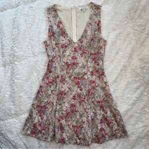 Francesca’s Floral Garden Party Dress